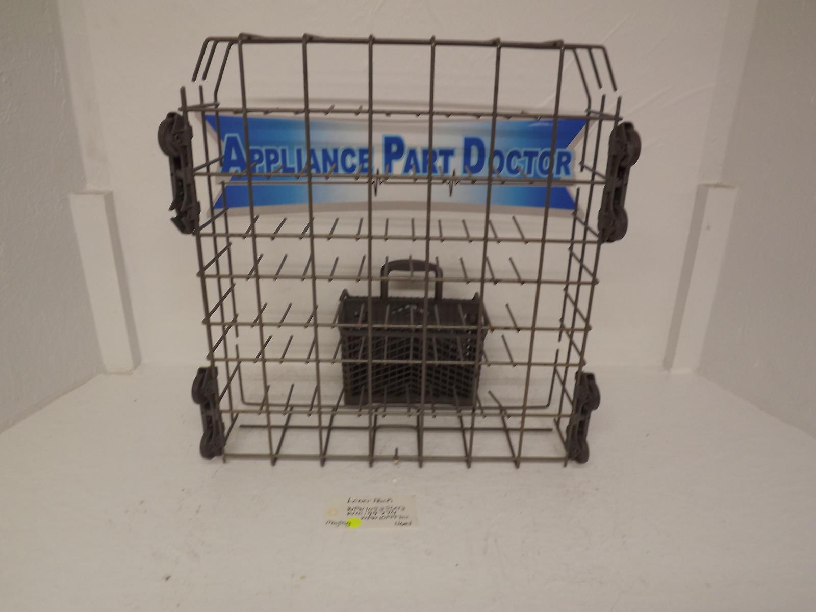 Maytag Dishwasher WPW10525642 W10199774 WPW10199701 Lower Rack Used Maytag Dishwasher WPW10525642 W10199774 WPW10199701 Lower Rack Used